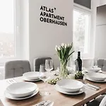 Atlas 5 Oberhausen, 3 Zimmer, Naehe Bahnhof, Westfield Centro Apartman